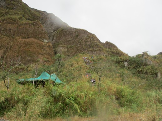 The toughest part of the trip, bar none: Those Stairs!