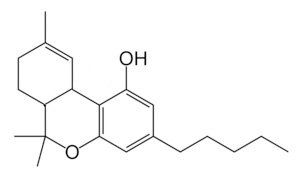 THC Molecule 