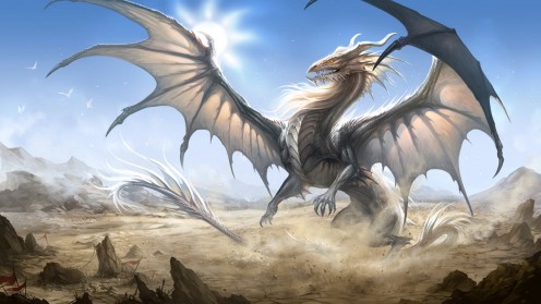 Winged dragon guard the breath of eternity.
