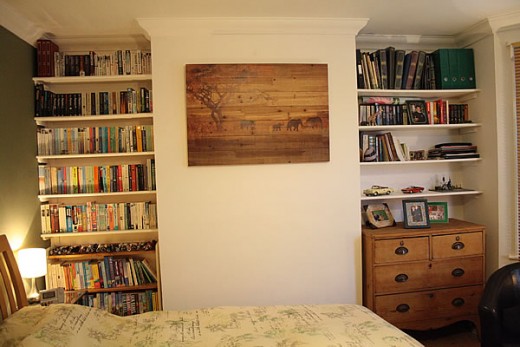 Alcove Bookshelves