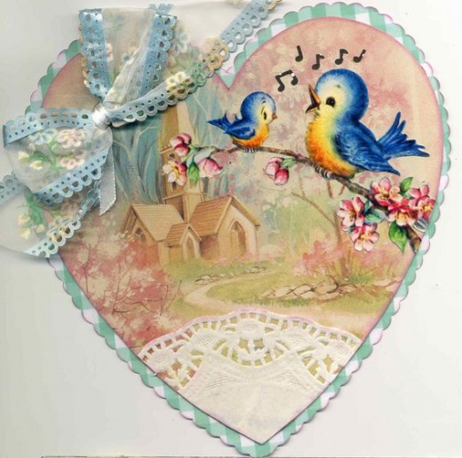 (vintage greeting card/ public domain)