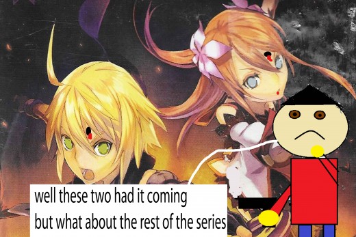 Shows my dislike for these two charecters.