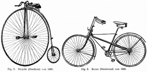 Bicycles of the era
