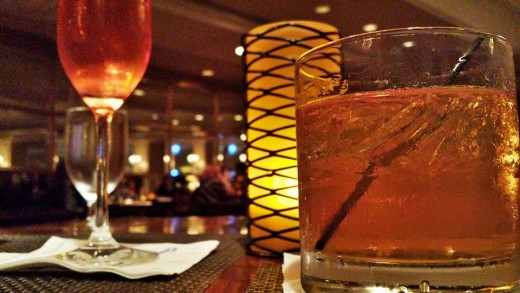 Cocktails at Davenport Lounge