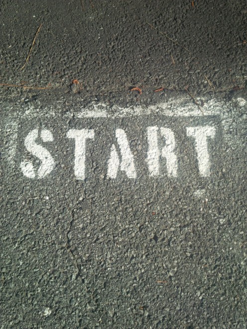 You just have to Start!