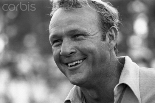 Golfing legend, Arnold Palmer.