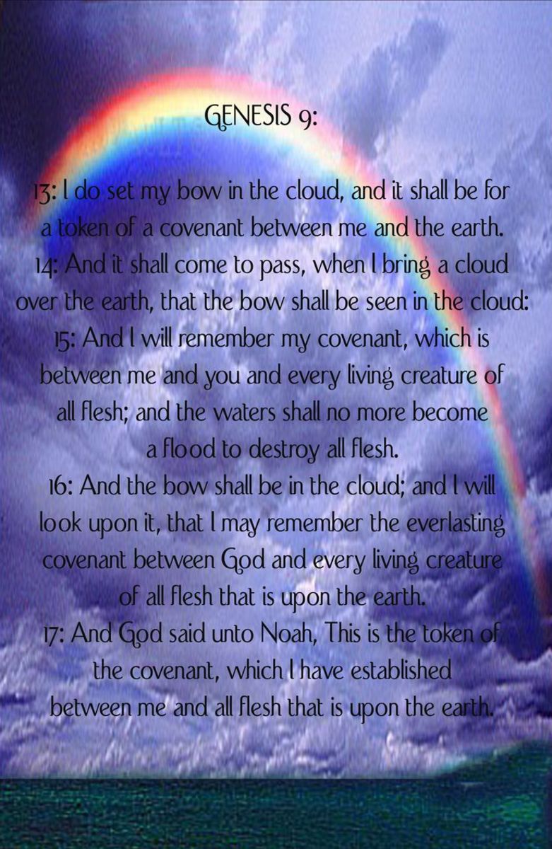 Image result for God's rainbow  bible hub