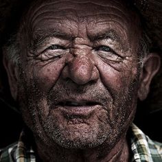 Farmer in from the fields.