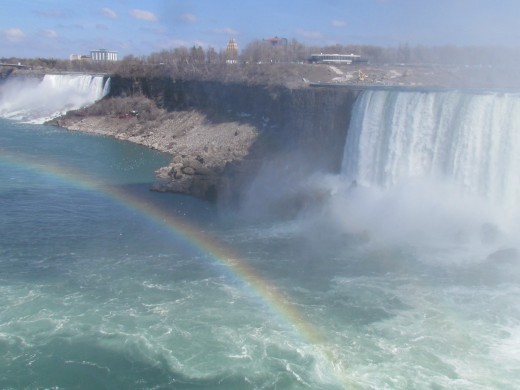 Photo taken from the Canadian side of the Falls.