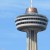 Skylon, rotates giving tourists a view of the Falls and city of Ontario. Skylon, rotates giving tourists a view of the Falls and city of Ontario.