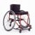 This is a typical sports wheelchair.