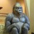In the foyer of Fridays restaurant is this statue of a gorilla which helps direct young and old to the Rainforest Café. In the foyer of Fridays restaurant is this statue of a gorilla which helps direct young and old to the Rainforest Café.