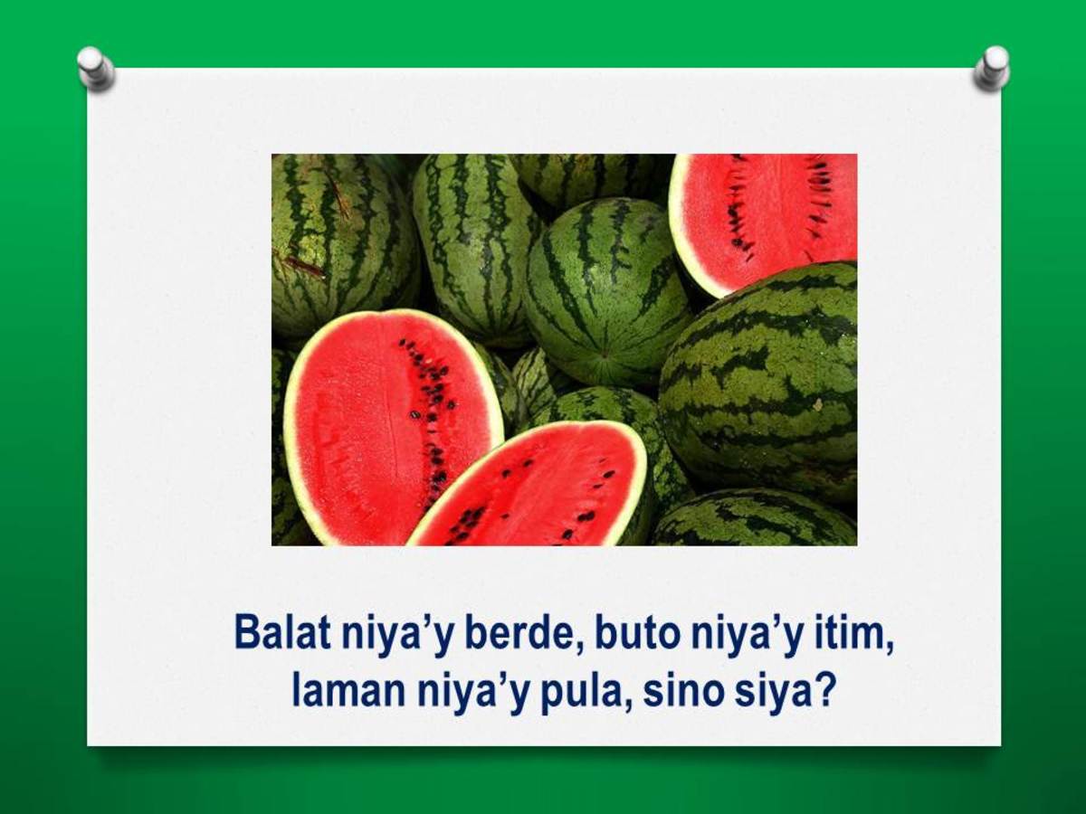 Tagalog Riddle Pinoy Jokes - Gambaran