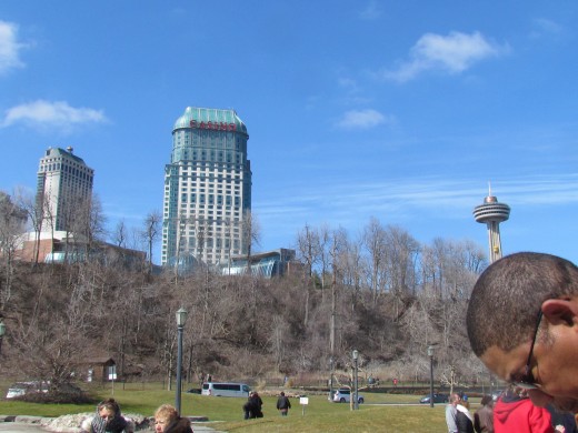 Sites around the city of Ontario, Canada at the Falls.