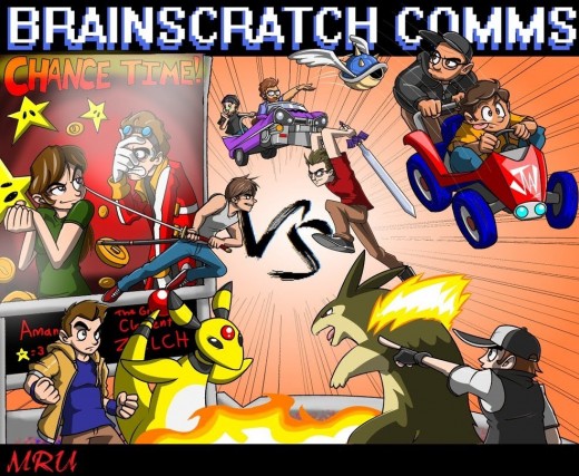 A typical day for a Youtube group that mostly plays video games.