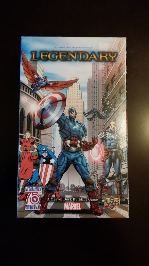 Captain America Box Art