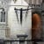 Showing recent (1986) sculpture of four swords (two and two shadows) to remind of the weapons wielded by the Knights who killed Thomas a Beckett, Canterbury Cathedral