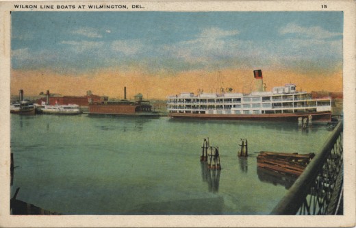 Steamboat built in Wilmington.