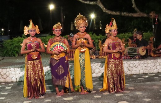 Ramayana dancers in Bali