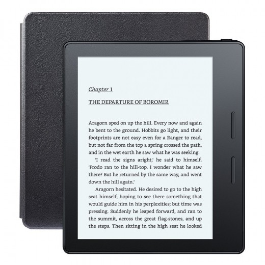 The latest e-reader is the Kindle Oasis and it's going to impress you.