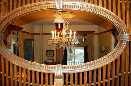 Stairway detail.
