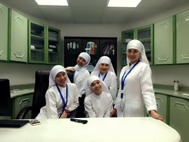 In Saudi Arabia, nurses are called sisters. Its origin is unknown but maybe it's because eventually you'll treat each other as sisters from another mothers.