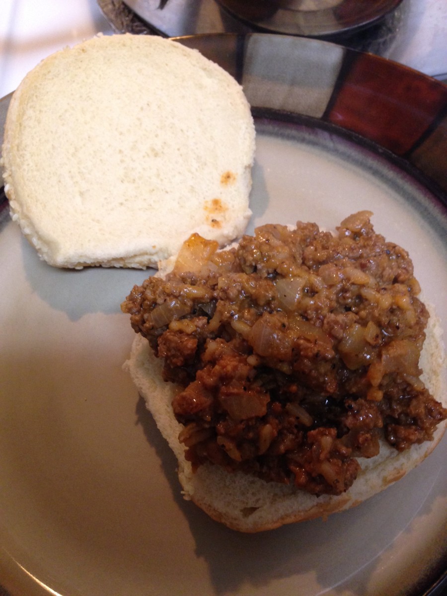 Western Burgers (Sloppy Joe) Quick 30 Minutes - Summer Meals on the Go. Great for Picnics and Outdoor Sports Events.