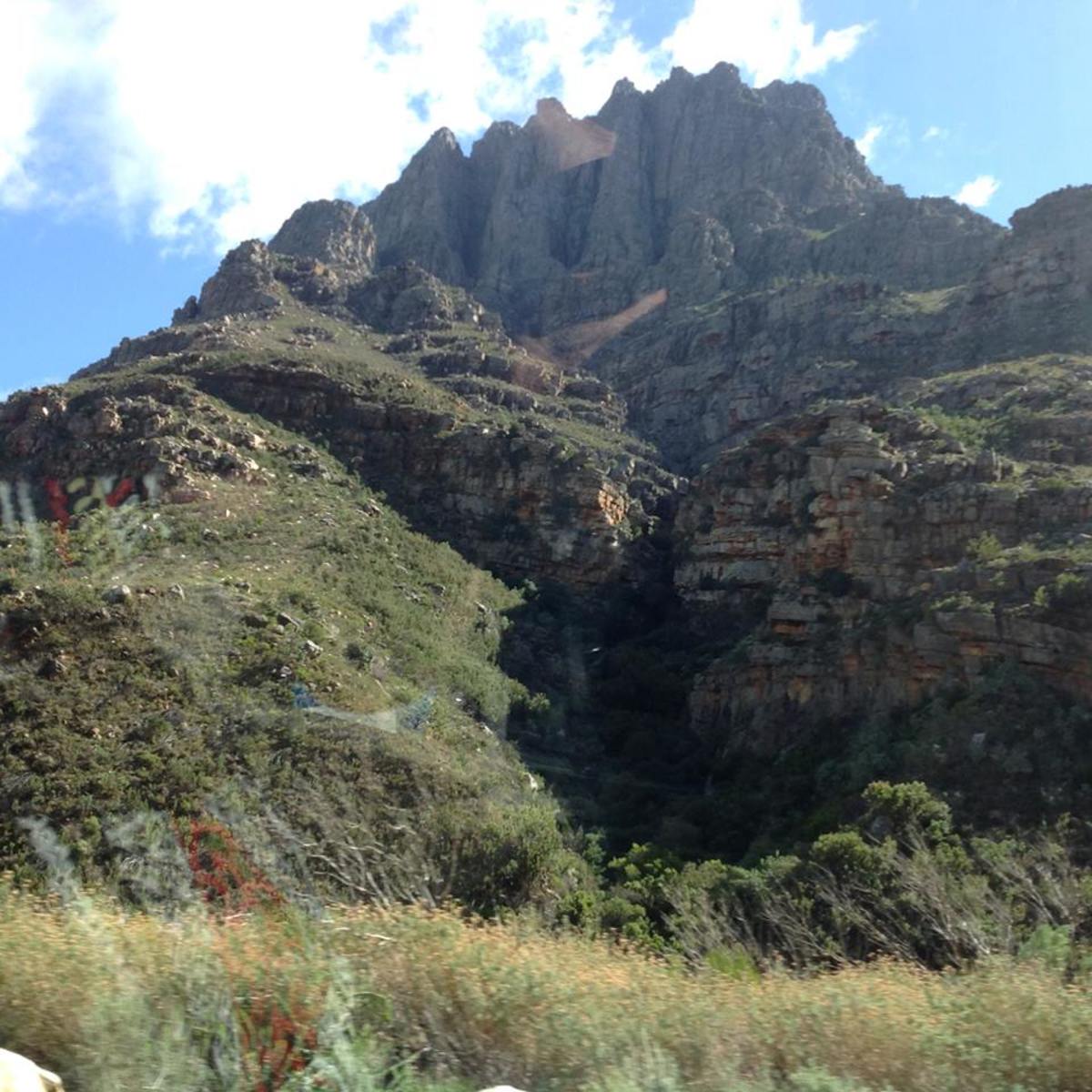 Mountains between Worcester and Cape Town, South Africa © Marie Coetser Maritz