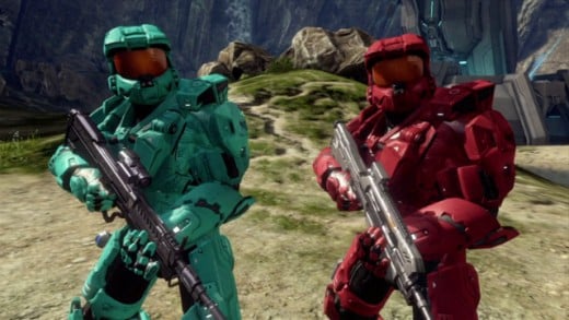Sup, guys? I'm Lavernius Tucker from the popular web series, Red vs. Blue. And I am Dick Simmons from the same show.