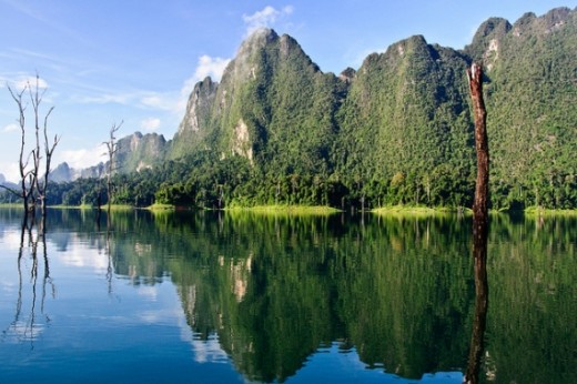 Khao Sok National Park in south Thailand
