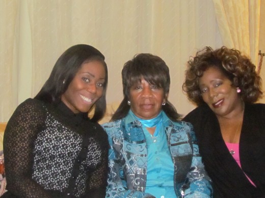 My oldest sister Janie, with her daughter Kasia and granddaughter KaShia. 