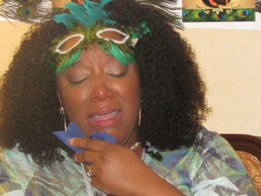 Chante, became emotional because of the tremendous love demonstrated over the weekend during her shower.