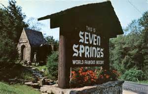 Welcome Sign at 7Springs
