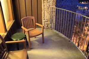 Balcony in Main Lodge