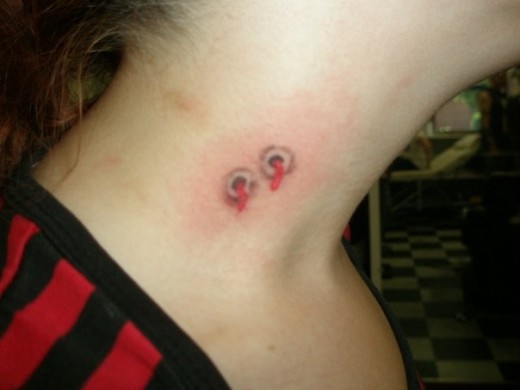 Neck Tattoo