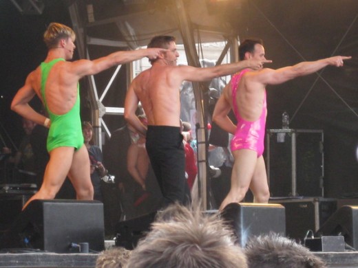 Previous entertainment during Gay Pride London