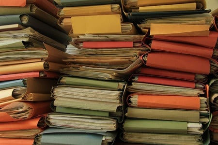  Make sure your filing system is better than this!