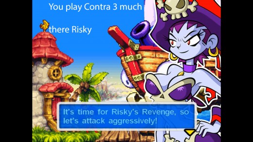And you get the opening dialogue to Contra 3 the alien wars. Also to note Wayforward worked on Contra 4 for the DS.