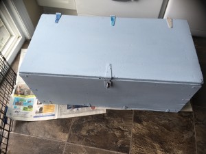 Chest after two coats of Yesteryear