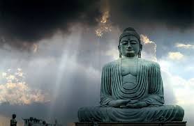 A statue of Buddha.
