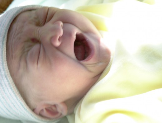 Crying is a part of human development.