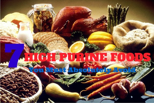 Vegetables, fruits, and meat.