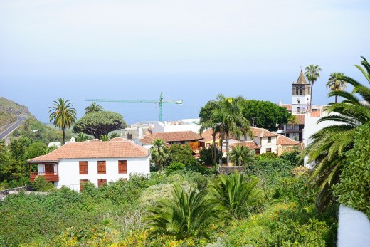Looking out over Icod de los Vinos 