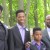 Stephen, poses with his son Michael and stepsons Jahshua and Elijah. Stephen, poses with his son Michael and stepsons Jahshua and Elijah.