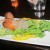 Lobster was order two ways. One way was chilled with veggies Lobster was order two ways. One way was chilled with veggies