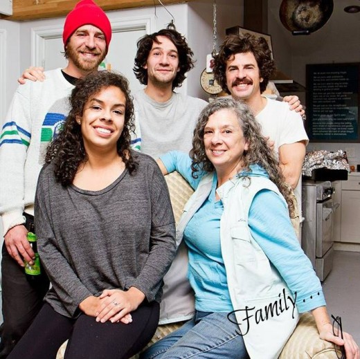 Beverly Holland and Family