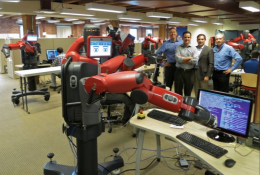 Robot in the Workforce, A primitive version of Foxconn's robots. Image by PDTillman