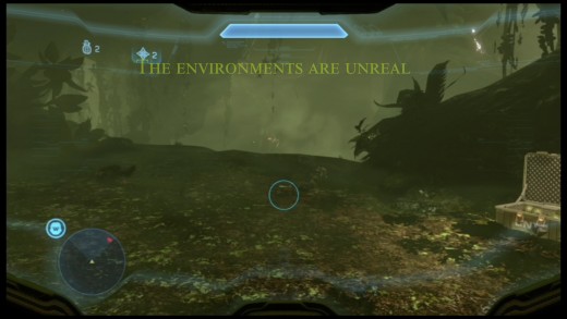 The environments in this game are unreal.