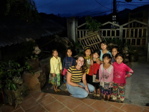 My class of Vietnamese Children in Sapa Village, Northern Vietnam