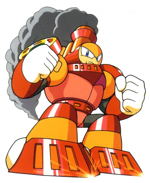 Charge Man hopes to steamroll over his opponents.